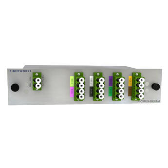 F-CMUX-BIDI8-A-MLA Fiberworks AS  Fiberworks 8ch. CWDM BiDi CATV Mux/Demux Single fiber, Mon. port, LC/APC, A-side