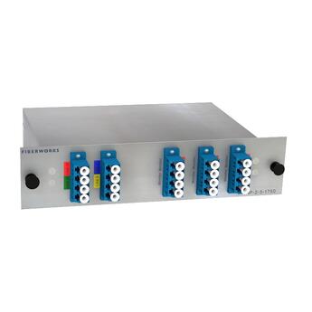 F-TAP-2-3-1750-S9-LU Fiberworks AS  Fiberworks Network Tap, 3 x 17%, 2 taps SM 9/125, IL 3.6 dB, LC/UPC connectors