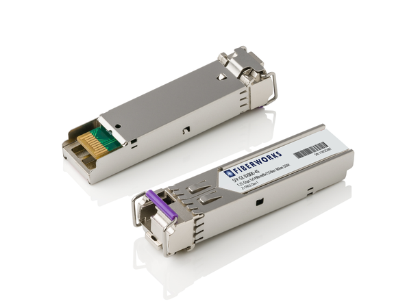 SFP BiDi, 1.25 Gbps GigE, DDM, SM, 80km Tx/Rx=1490/1550nm, 26dB, LC