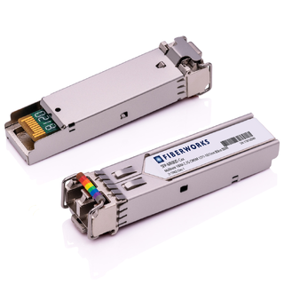 SFP, Multirate 100M-2.7G, DDM, 80km CWDM 1271nm-1611nm, 28dB, SM