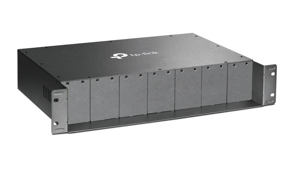 TL-MC1400 TP-LINK MC1400 14-Slot Rackmount Chassis, 19&quot; for TP-LINK media converters