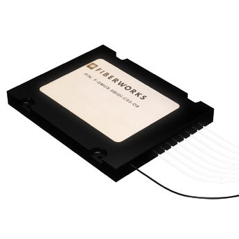 F-DMUX-8-BIDI-C53-O9 Fiberworks AS  Fiberworks 8 ch. DWDM Mux for C53 ITU ch. 52-59, 100GHz, box for splicing