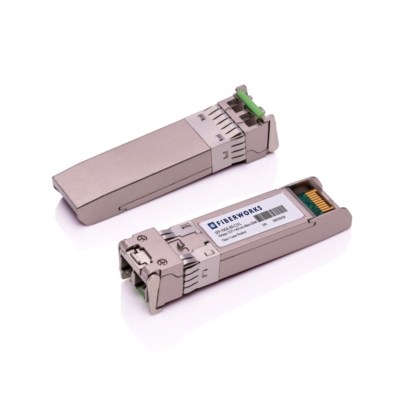 SFP-10GE-ER-C31-C Fiberworks AS  SFP+, 10GBase-LR, DDM, 30km, Low-Band CWDM 1311nm, 15dB, SM, Cisco