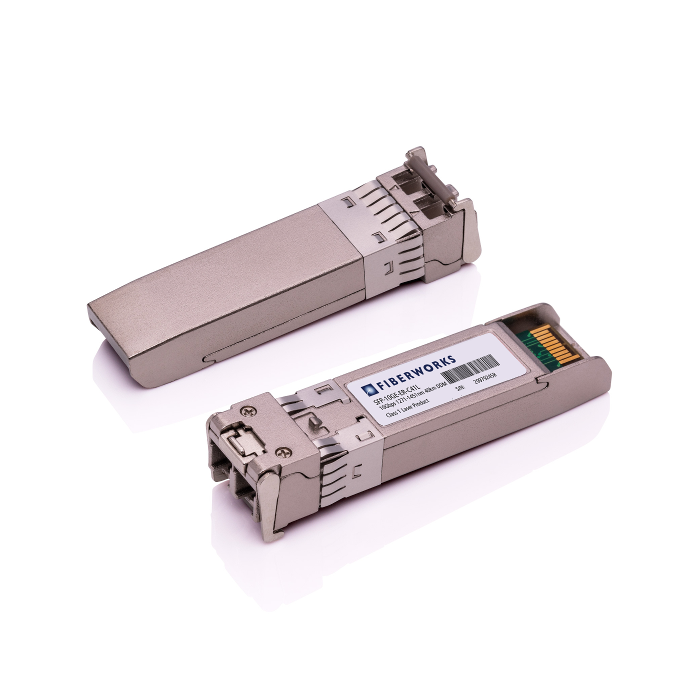 SFP-10GE-ER-C41-C Fiberworks AS  SFP+, 10GBase-LR, DDM, 30km, Low-Band CWDM 1411nm, 15dB, SM, Cisco