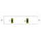 F-MPO24-2-SM-MPA-LCU Fiberworks AS  24-fiber MPO mounted fanout, rear access MPO12(f) to LC/UPC connectors. SM 9/125.