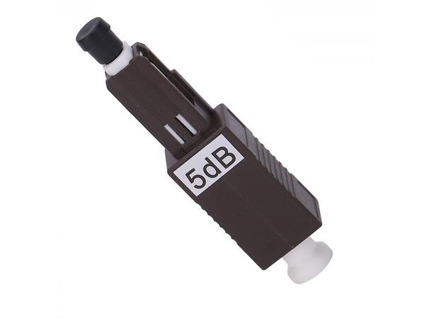 Attenuator MU/UPC SM, 6 dB Male to Female,  1310/1550 nm 