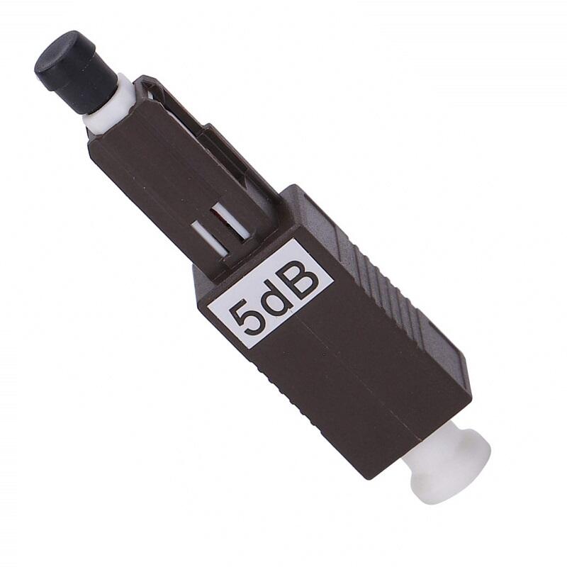 D-MUU-SM-DW-MF-06 Fiberworks AS  Attenuator MU/UPC SM, 6 dB Male to Female,  1310/1550 nm