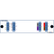 F-CMUX-4+2-4761-MLU Fiberworks AS  Fiberworks 4+2 ch. CWDM Mux+Demux 4 CWDM ch + 1310 & 1550 nm WB, Mon.ports