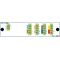 F-CMUX-BIDI8-B-MLA Fiberworks AS  Fiberworks 8ch. CWDM BiDi CATV Mux/Demux Single fiber, Mon. port, LC/APC, B-side