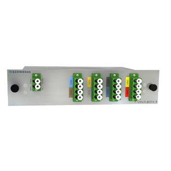 F-CMUX-BIDI8-B-MLA Fiberworks AS  Fiberworks 8ch. CWDM BiDi CATV Mux/Demux Single fiber, Mon. port, LC/APC, B-side