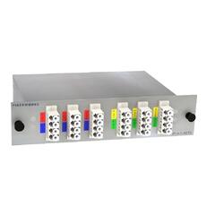 Fiberworks Network Tap, 30% mon., 4 taps MM 50/125, IL 2.0dB, LC/PC connectors