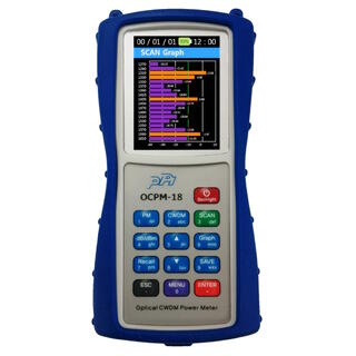 Optical CWDM Wavelength Analyzer 18 wavelengths 1270-1610 nm, SC/UPC