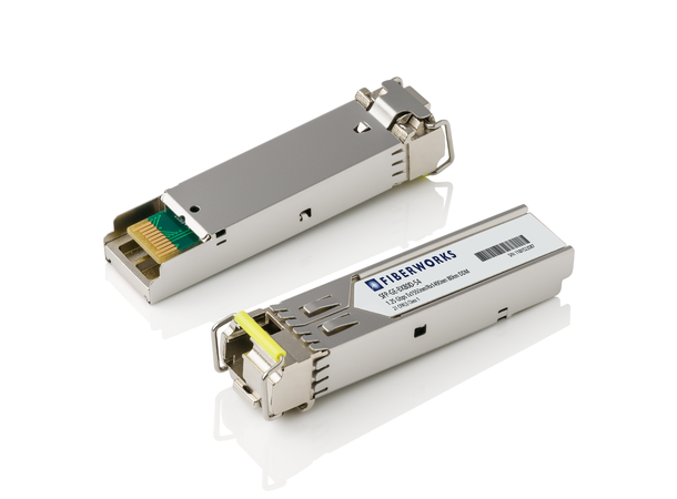 SFP BiDi, 1.25 Gbps GigE, DDM, SM, 80km Tx/Rx=1550/1490nm, 26dB, LC