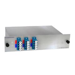 Fiberworks Network Tap, 30% mon., 2 taps SM 9/125, IL 1.9 dB, LC/UPC connectors
