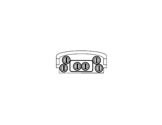 3M-BPEO-1-EDP Corning 7000033648 Skj&#248;teboks Corning BPEO-1, 144 skj&#248;ter 1x dual D5-20 / 2x S4-12 og 4x S4-12