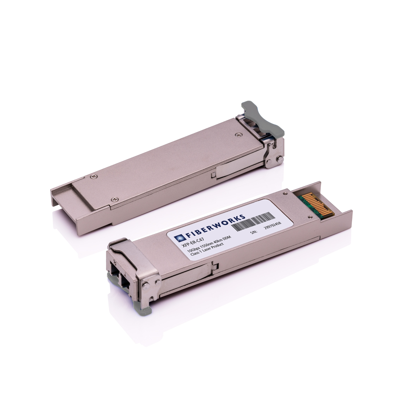 XFP-ER-C47-E Fiberworks AS 10124 CWDM XFP, 10GBase-ER, 10.3125 Gbps, DDM, 40km CWDM 1471 nm, 15 dB, SM, Extreme