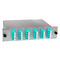 F-MPO24-2-OM3-MP-LC Fiberworks AS  24-port MPO mounted fan-out, rear access 2x MPO12(f) to 12x LC/PC, 50/125µm OM3