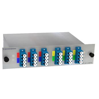 F-TAP-4-1-3070-S9-LU Fiberworks AS  Fiberworks Network Tap, 30% mon., 4 taps SM 9/125, IL 1.9 dB, LC/UPC connectors