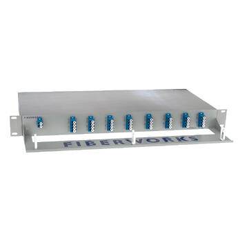 F-DMUX-16-2540-LU Fiberworks AS  Fiberworks 16 ch. DWDM Mux+Demux, Low ITU ch. 25-40, 100 GHz, LC