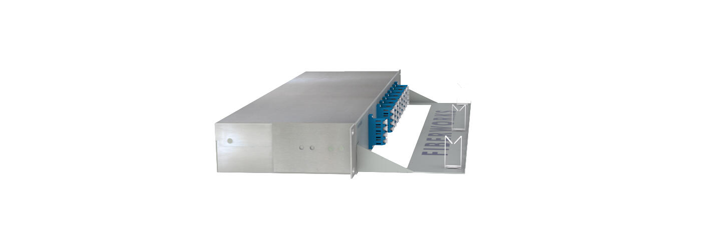 F-CMUX-18-2761-MLU Fiberworks AS  Fiberworks 18 ch. CWDM Mux+Demux C27-C61, Monitor ports, LC/UPC