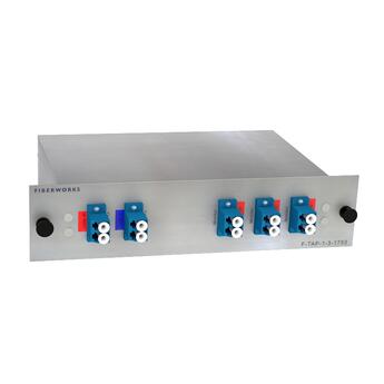 F-TAP-1-3-1750-S9-LU Fiberworks AS  Fiberworks Network Tap, 3 x 17%, 1 tap SM 9/125, IL 3.6 dB, LC/UPC connectors