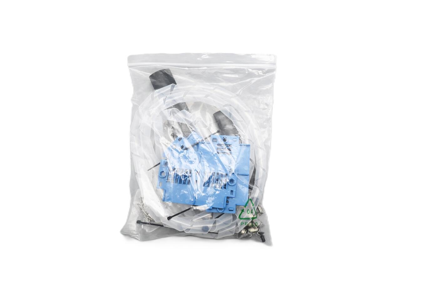 SP-FP-ODF-LITEN Fiberworks AS  1,5U 19&quot;  panel for 24 SC-DPX, liten ODF Med 0,5U underhylle og 2U deksel