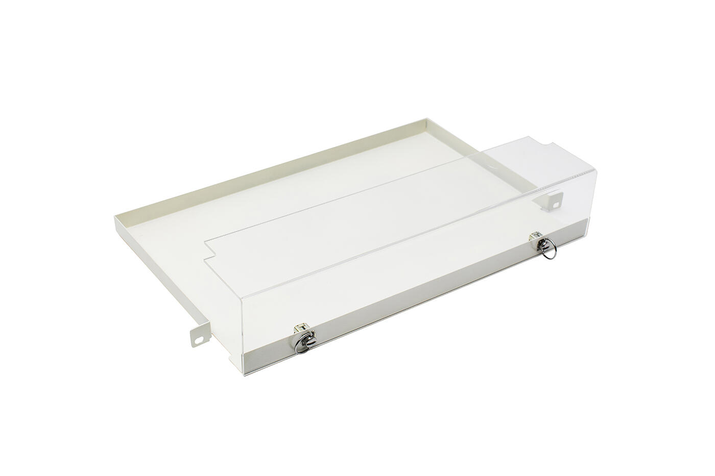 SP-FP-ODF-LITEN Fiberworks AS  1,5U 19&quot;  panel for 24 SC-DPX, liten ODF Med 0,5U underhylle og 2U deksel