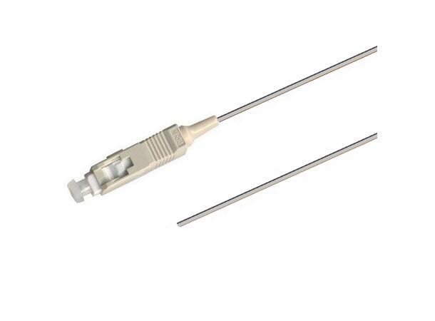 Fiberhale MM SC/PC 12-pakning 1,5 m 62,5/OM1, 900µm fast kledning, Grå 