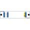 F-COADM-2DC-MLU-xxyy Fiberworks AS  Fiberworks 2 ch. CWDM OADM w/mon.ports "drop and continue", LC