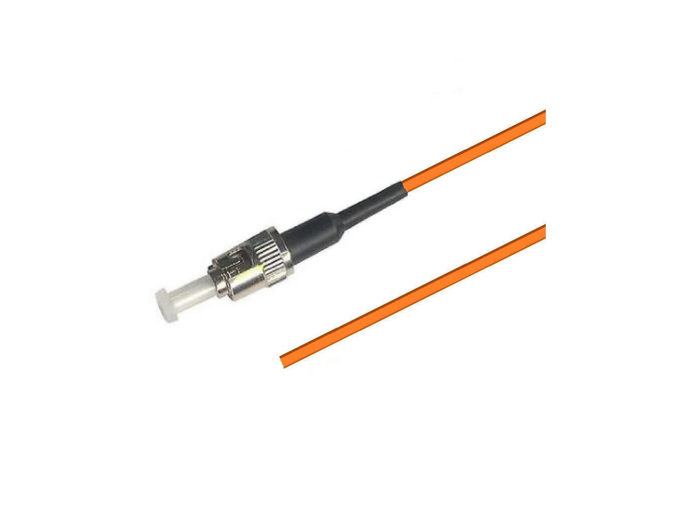 PT-MM5-T9O-STP-15-BP Fiberworks AS  Pigtail MM ST/PC 12-pack blister 1,5 m 50/OM2, 900µm tight buffer, Orange