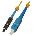 Snor SM SPX MU/UPC-SC/UPC 3 m 9/OS2 G.657.A2 &#248;2mm Gul