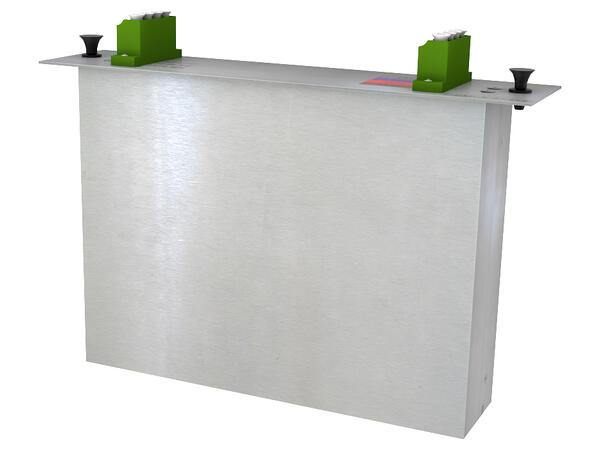Fiberworks 4+2ch. CWDM 1-fiber Mux/Demux Single line fiber, Mon. port, LC/APC. 