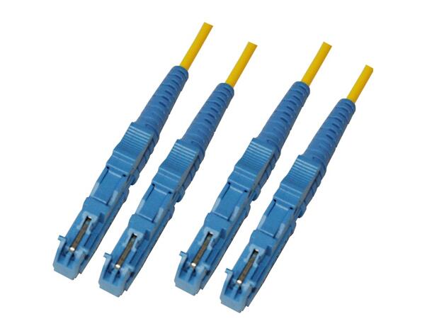 Snor SM DPX E2000/UPC-E2000/UPC xx m 9/OS2 G.657.A2 2x ø2mm Gul 