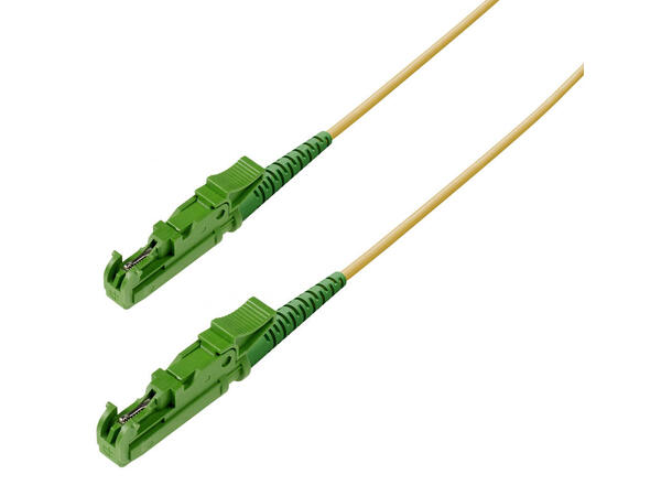 Snor SM SPX E2000/APC-E2000/APC xx m 9/OS2 G.657.A2 ø2mm Gul 