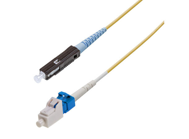 Snor SM SPX MU/UPC-LC/UPC xx m 9/OS2 G.657.A2 ø2mm Gul 