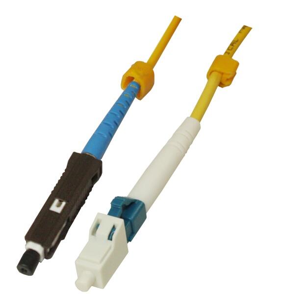 P-SM9-S2Y-MUU-LCU-xx Fiberworks AS  Snor SM SPX MU/UPC-LC/UPC xx m 9/OS2 G.657.A2 &#248;2mm Gul
