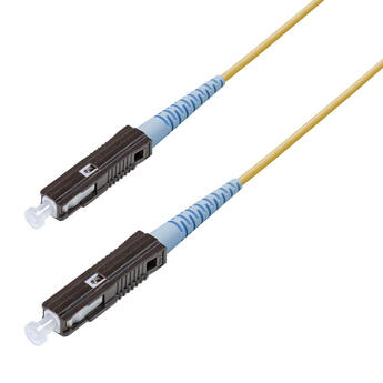 P-SM9-S2Y-MUU-MUU-xx Fiberworks AS  Snor SM SPX MU/UPC-MU/UPC xx m 9/OS2 G.657.A2 ø2mm Gul