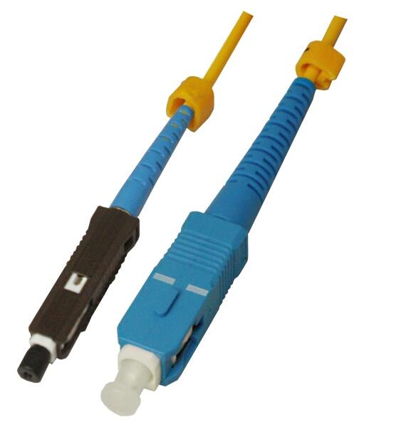 P-SM9-S2Y-MUU-SCU-xx Fiberworks AS  Snor SM SPX MU/UPC-SC/UPC xx m 9/OS2 G.657.A2 &#248;2mm Gul