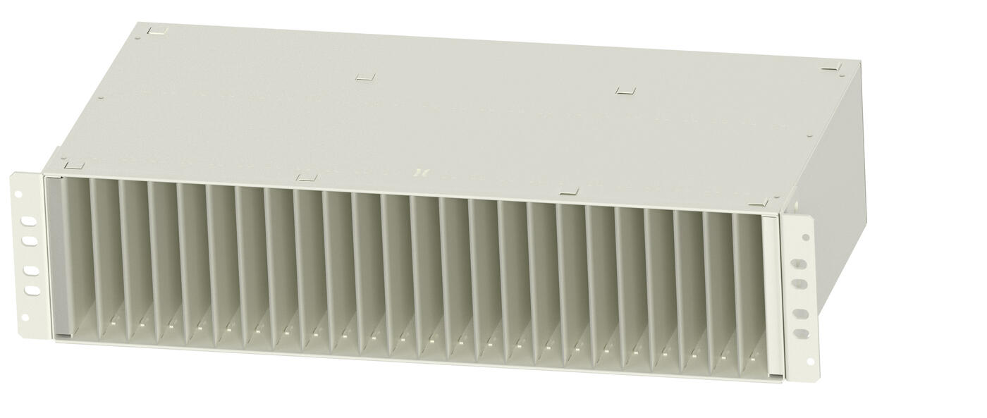 SP-FP-MAGASIN-2.5U   19&quot;/ETSI 2,5U Lagringsenhet hvit Hvit RAL9010, 24 kammer