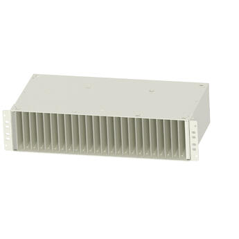SP-FP-MAGASIN-2.5U   19&quot;/ETSI 2,5U Lagringsenhet hvit Hvit RAL9010, 24 kammer