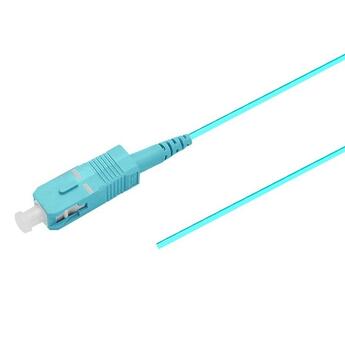 PT-OM4-T9A-SCP-15-BP Fiberworks AS  Fiberhale MM SC/PC 12-pakning 1,5 m 50/OM4 BIF, 900&#181;m fast kledning, Aqua