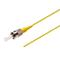 PT-SM9-T9Y-STU-15-BP Fiberworks AS  Fiberhale SM ST/UPC 12-pakning, 1,5 m 9/OS2 G.657.A2, 900µm fast kledning, Gul