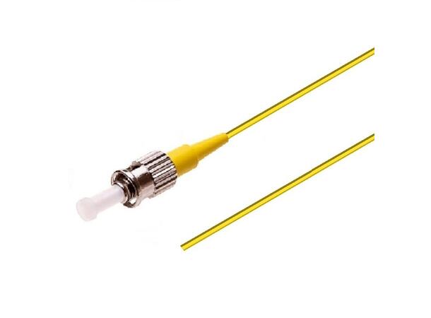 Fiberhale SM ST/UPC 12-pakning, 1,5 m 9/OS2 G.657.A2, 900µm fast kledning, Gul 