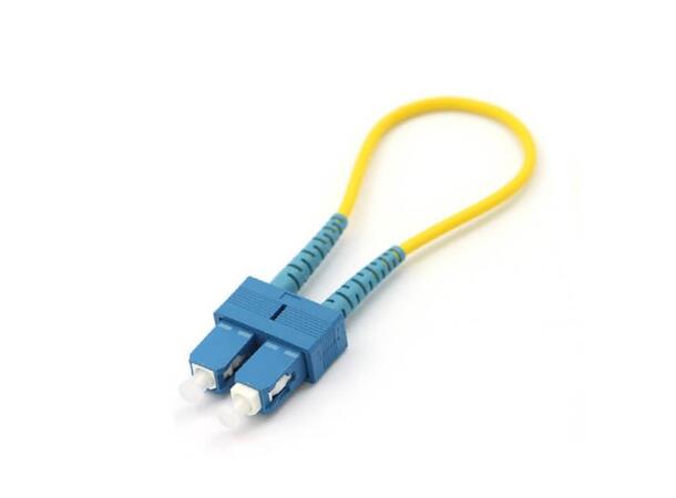 Loop patch SM SPX SC/UPC 20 cm 9/OS2 G.657.A1 ø2mm Yellow 