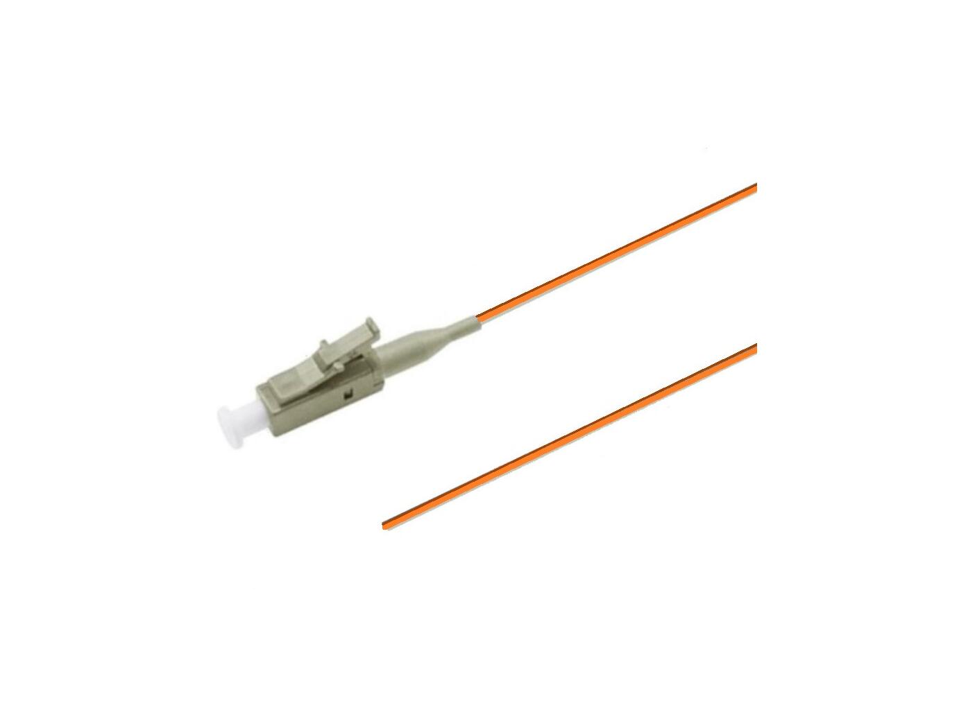 PT-MM5-T9O-LCP-15-BP Fiberworks AS  Pigtail LC/PC 12-pack blister 1,5 m 50/OM2, 900µm tight buffer, Orange