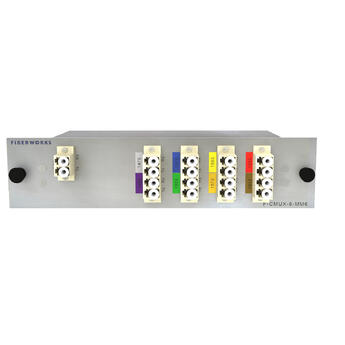 F-CMUX-8-MM6-4761-LP Fiberworks AS  Fiberworks 8 ch multimode CWDM Mux+Demux C47-C61, 62.5 &#181;m