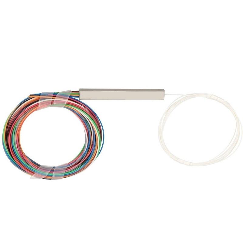 F-SPLIT-PLC-O9-02 Fiberworks AS  PLC splitter1:2 for skjøting 900µm 1,5 m fiberhaler