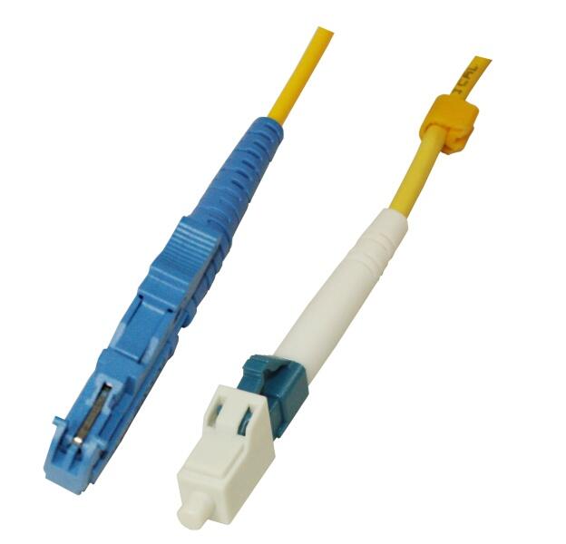 P-SM9-S2Y-E2U-LCU-xx Fiberworks AS  Snor SM SPX E2000/UPC-LC/UPC xx m 9/OS2 G.657.A2 &#248;2mm Gul