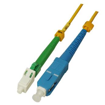 P-SM9-S2Y-LCA-SCU-15 Fiberworks AS  Snor SM SPX LC/APC-SC/UPC 15 m 9/OS2 G.657.A2 &#248;2mm Gul