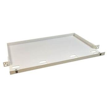 SP-FP-HYLLE-0.5U Fiberworks AS  0,5U 19&quot; Underhylle hvit, uten deksel Hvit RAL9010